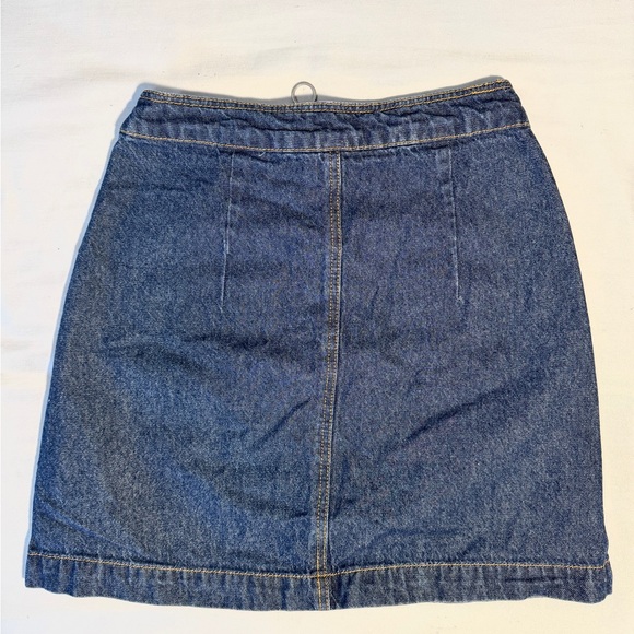 H&M Denim Zipper Mini Skirt - Picture 3 of 3